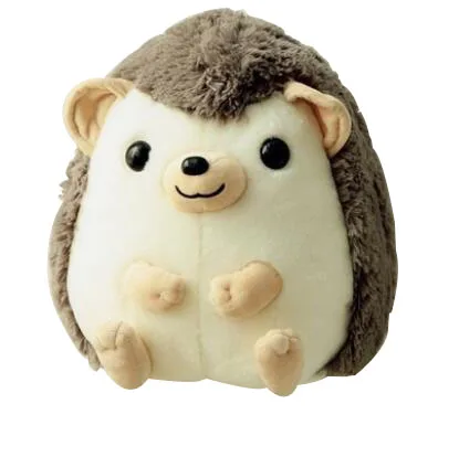 Cute baby plush round fat hedgehog toys