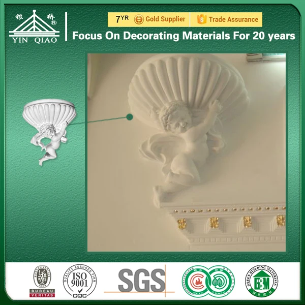 Decorative corbel gypsum nice design molding Brackets wholesale