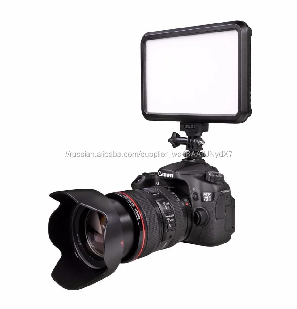 Новые ЖК-дисплеем CRI95 + LGP мягкий свет тонкий фокус фотографии свет с горячей башмак