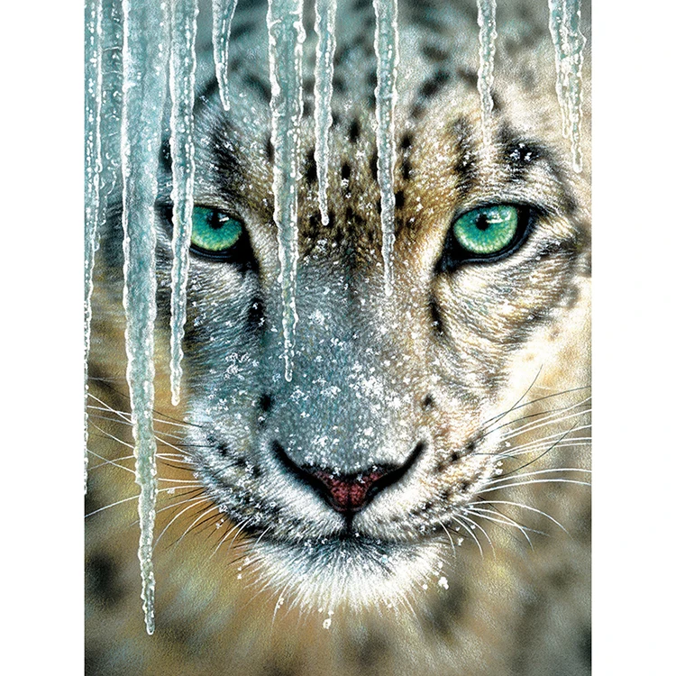 Tiger in Winter round or square drill diamond embroidery kits home decoration gift DIY full diamond painting
