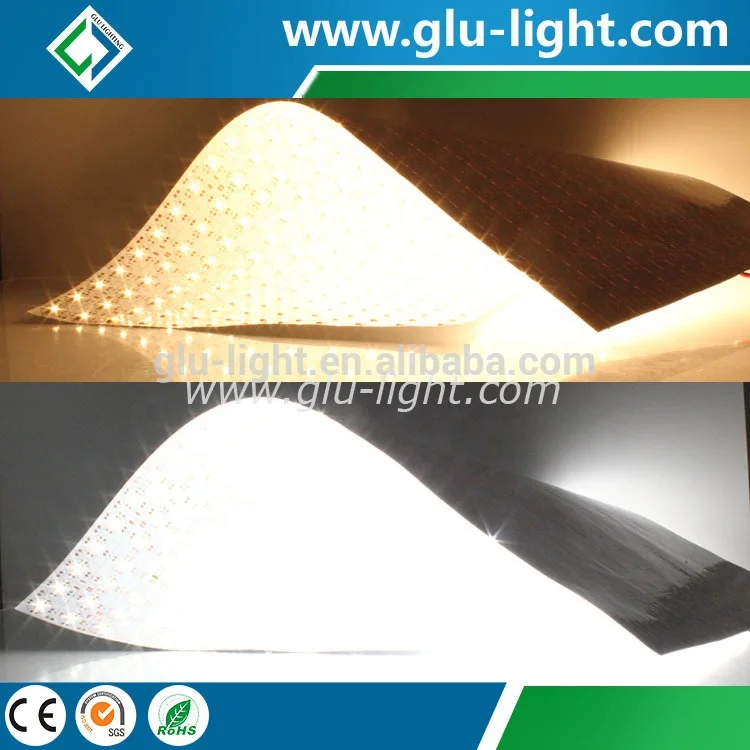 
Made in china 12V/24V 24*50cm Bi Color CCT high CRI Ra97 oem led flexible panel light 