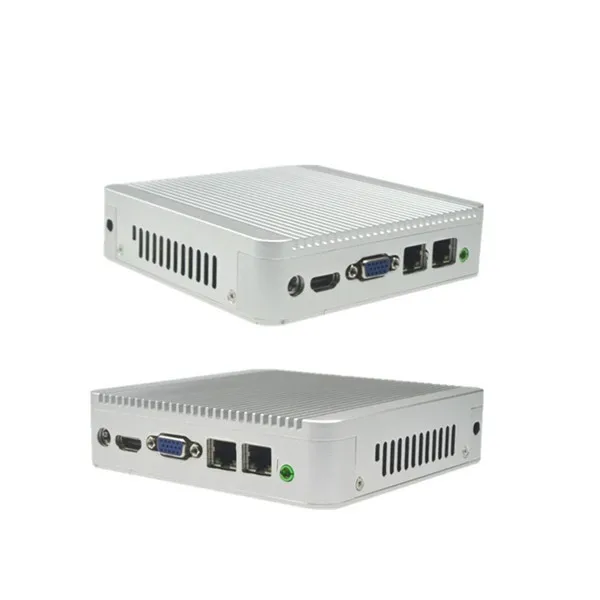 Новинка linux микро шт Qotom-Q100S Lan intel celeron 1037U дисплей игровой компьютер micro-компьютерный двухъядерный