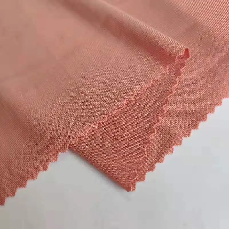 
Shaoxing keqiao textile supplier 93% polyester 7%spandex FDY pain dye fabric for garment 