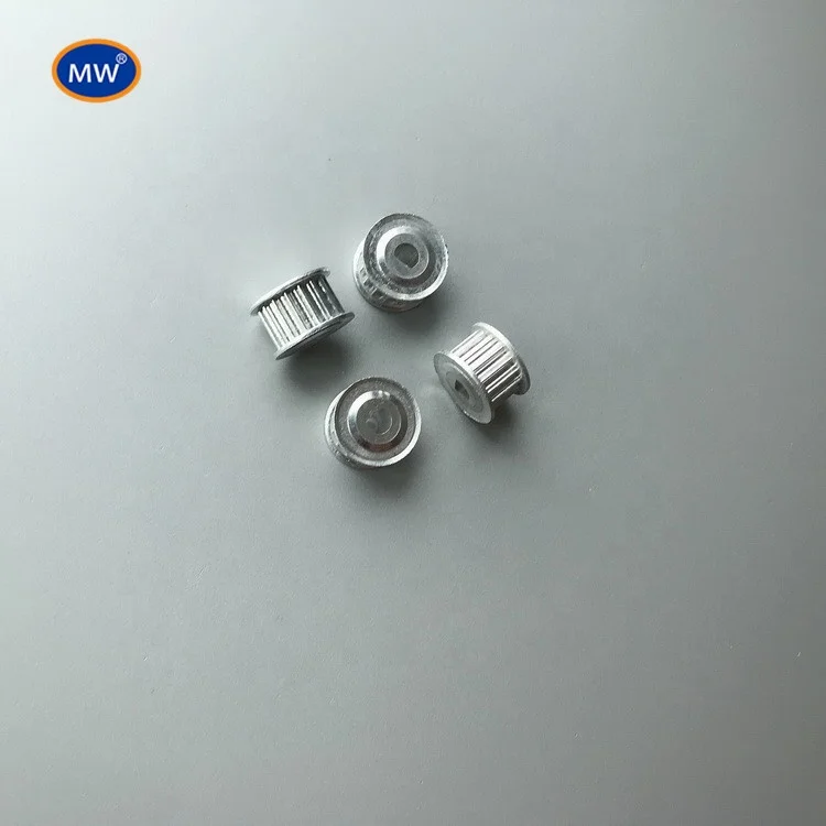 Stock mw high quality aluminium 3m 16T with d hole synchronous belt pulley for robot timing pulley for motor