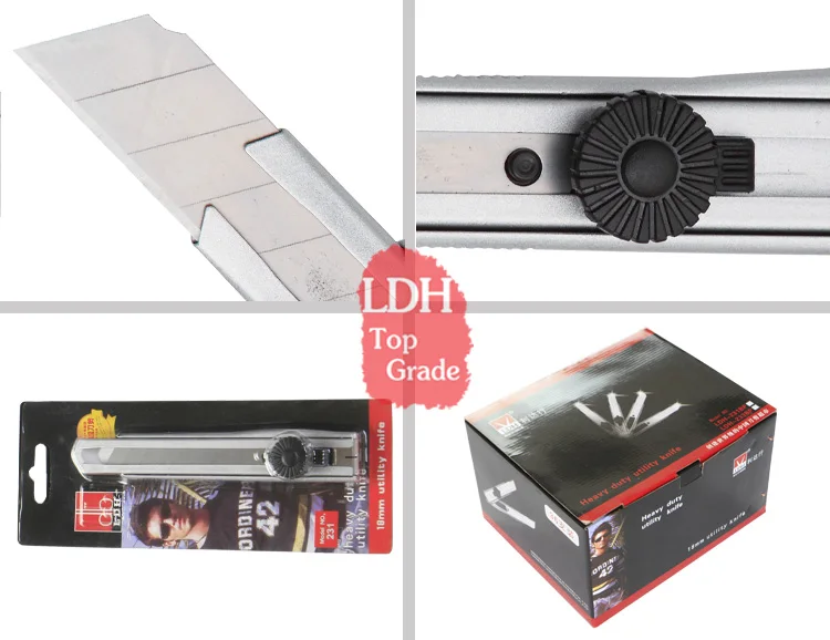 Professional High Quality Zinc Alloy 18MM Karambit Cutting Knife