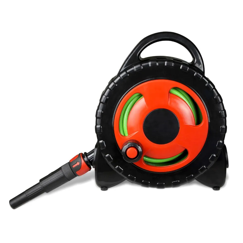 
Hot sale on Amazon wall mounted factory direct sale plastic garden hose reel 