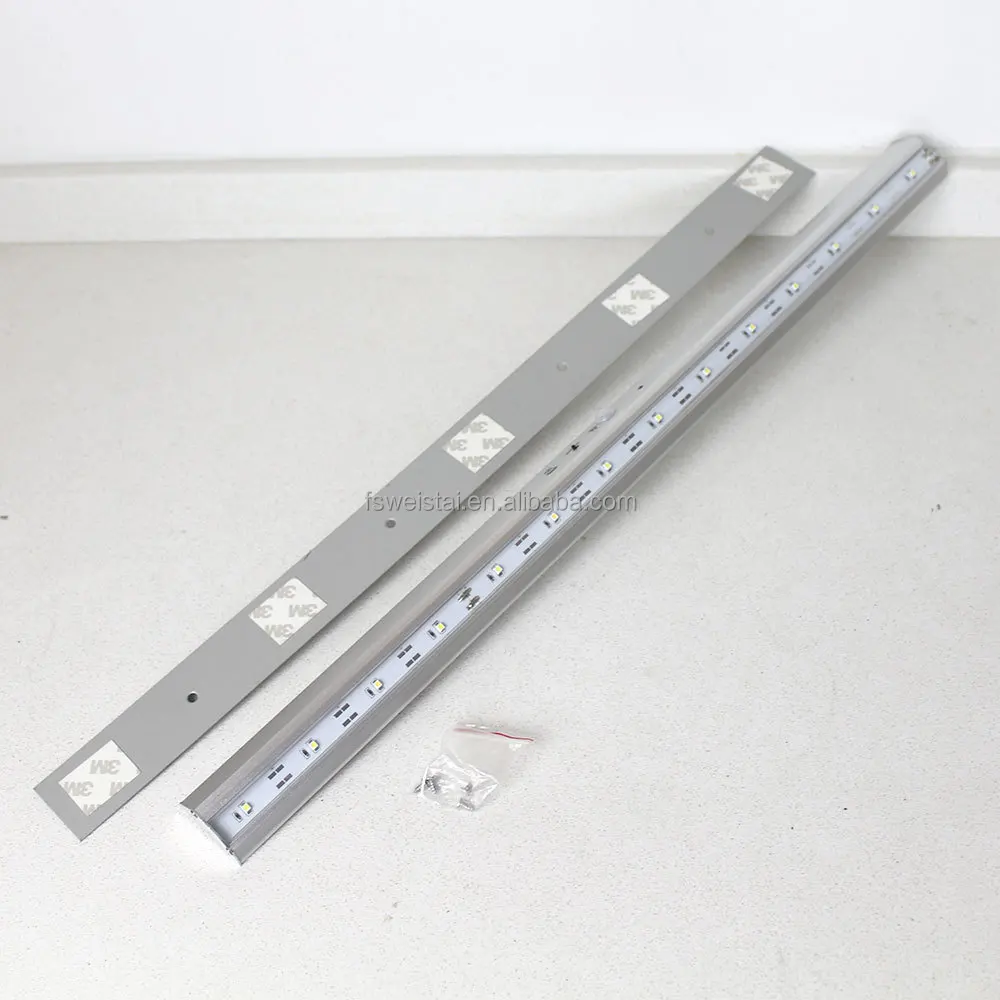 400 мм портативный магнитный Алюминиевый датчик освещения для кухонного шкафа с USB-портом зарядки и перезаряжаемой литий-ионной батареей CE ROHS FCC