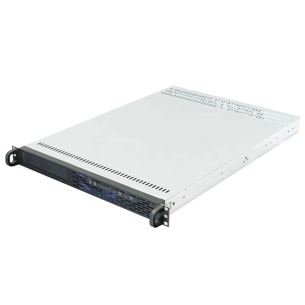 PC Computer Industrial Rack Mount Server Chassis Case 1U