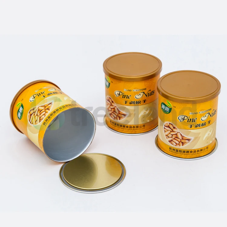 recycled cardboard powder container Composite Can for Oatmeal
