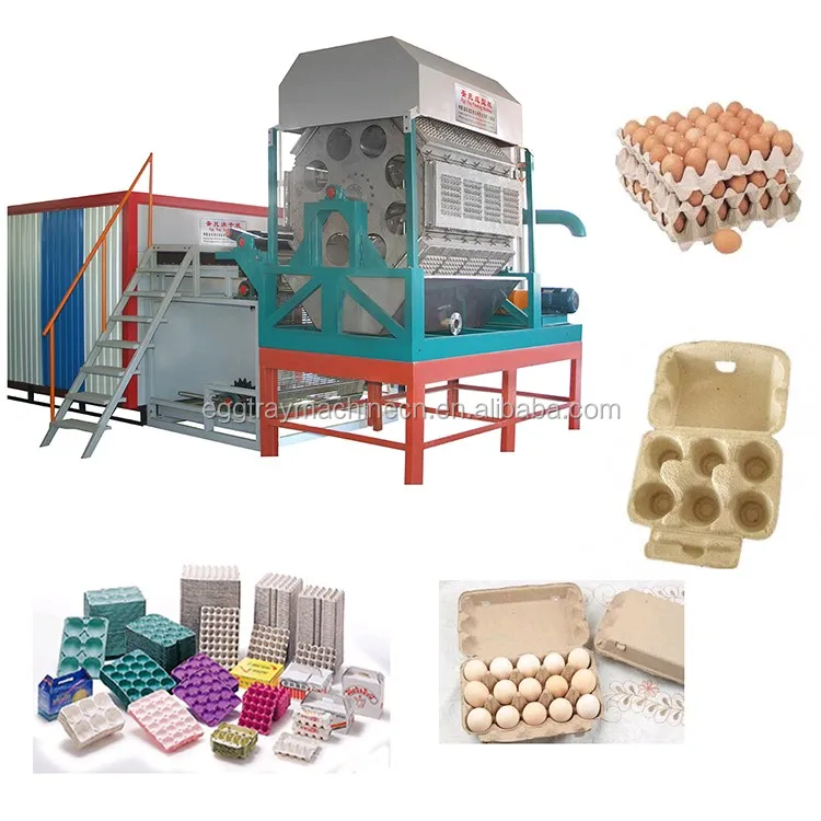 Semi-automatic Paper Egg Carton Tray Shoe Sole Mould Making Machine