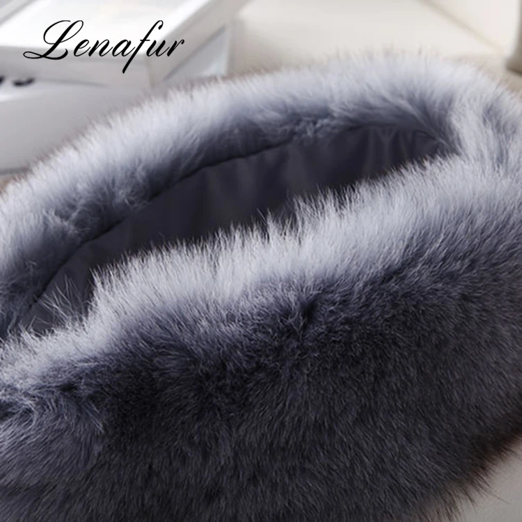 Low price fox collar clothing accessories with fur collar