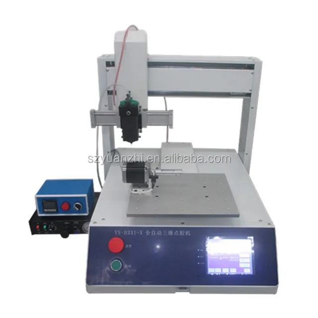 Automatic Doming Sticker AB Epoxy Resin Glue dispenser machine