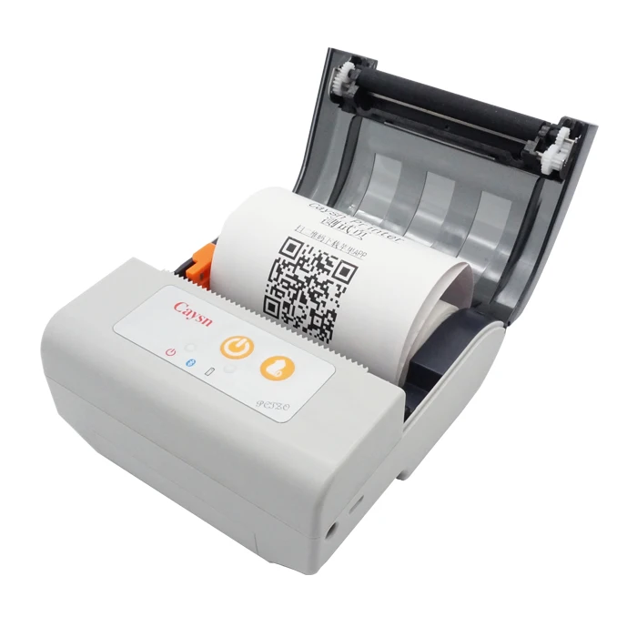 80mm mini mobile portable thermal ticket printer with auto cutter