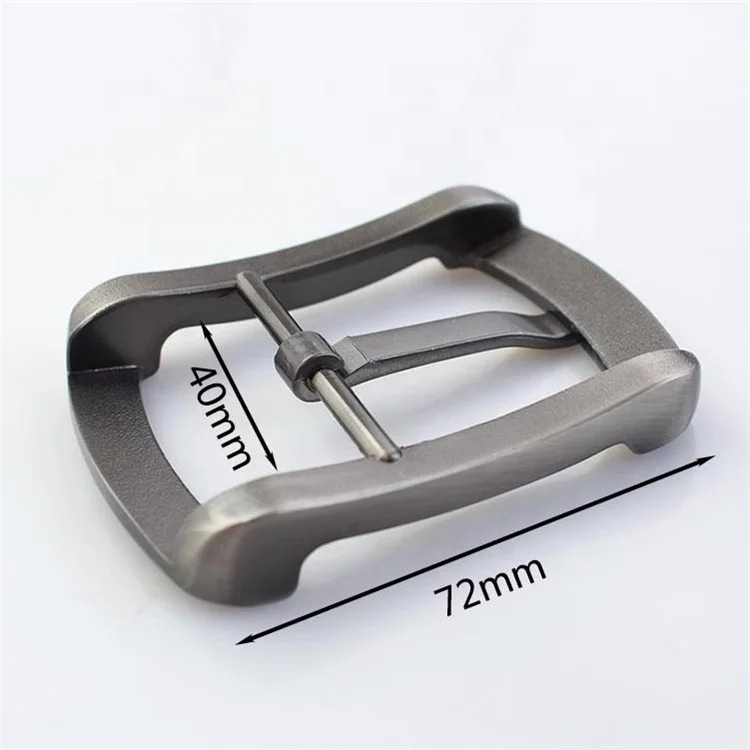 Высококачественный мужской кожаный ремень с пряжкой из цинкового сплава DKGB349 40 мм