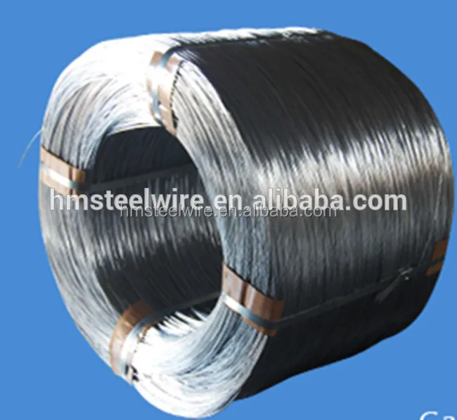 Фабрика 25 лет! Galfan 5% перетянутая стальная проволока с покрытием алюминия-цинка для проволочного троса/пружины/кабеля управления