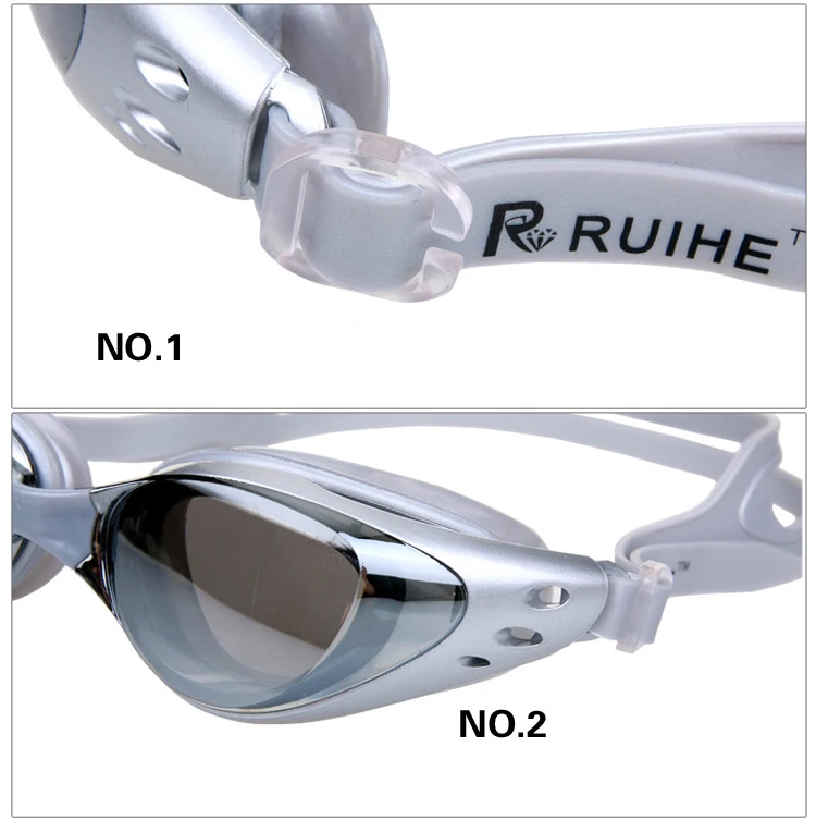 Очки для плавания Sinle для мужчин и женщин, профессиональные оптические очки для плавания, защита от запотевания, защита от близорукости, 150-900 градусов