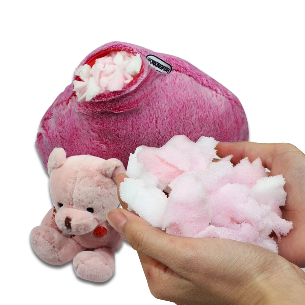 Polyurethane leftover materials foam shredded memory foam filling materials