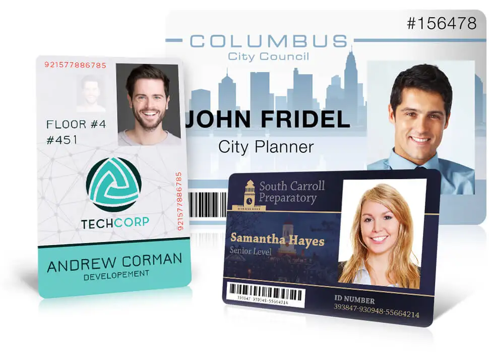 HIDFargo HDP5000 id card Printer Single-Sided Ethernet USB Cr80 30-50 mil