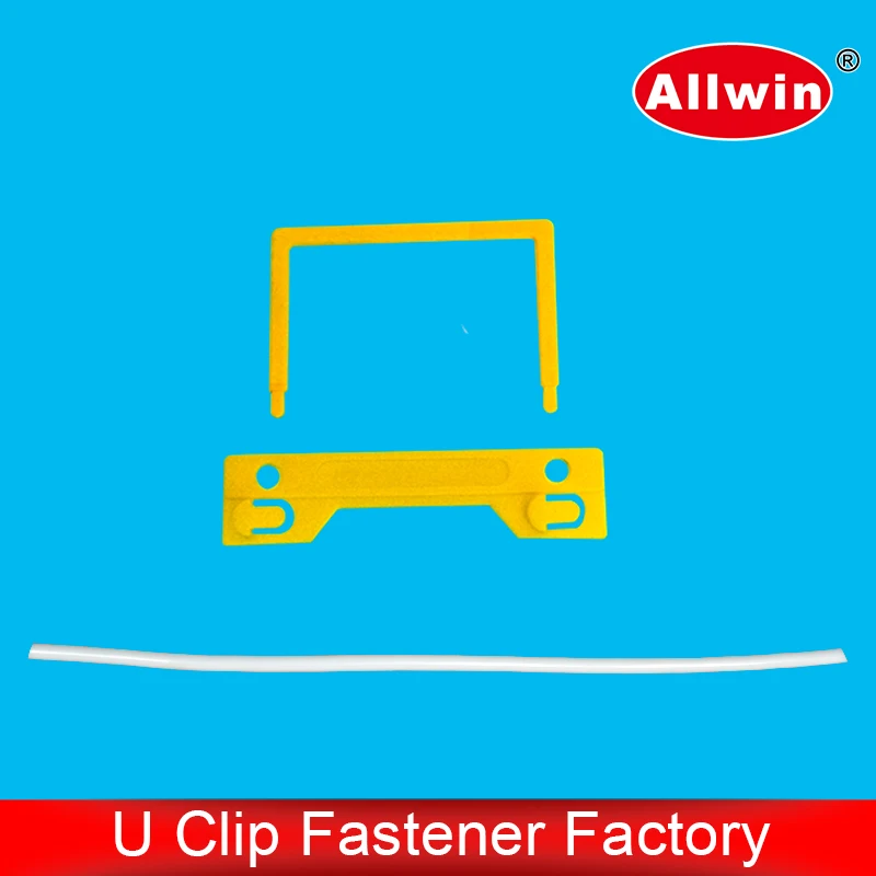 Competitive price medical plastic u clip fastener