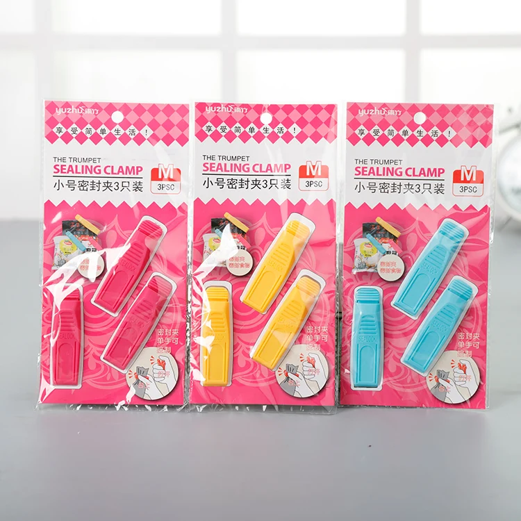 Hot Sale Colored Two Types Choice Bag Clips