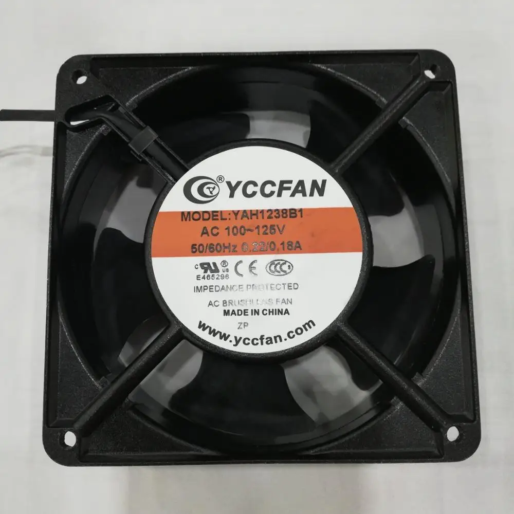 220v 230v 240v AC fan cooler 120x120x38mm 12038 high air flow cooler motor
