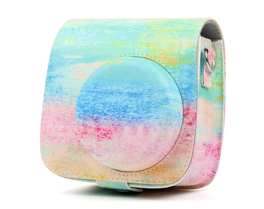 
Hot sale Mini film instant leather Case Travel Camera bag for fujifilm instax mini 8 camera 