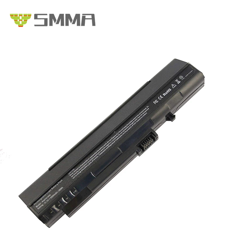 6Cell 11.1V 5200Mah for Gateway LT KAV10 KAV60 UM08A31 UM08B74 aspireone laptop battery for Acer UM08B71 UM08B72 UM08B73