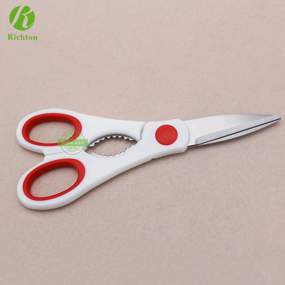 Multi-function Stainless Steel Kitchen Scissor Clever Kitchen Chicken Fish Bone Meat Scissors Cutter Shears Knife