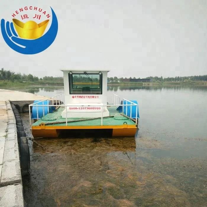 
River Trash Clean Machine, Floating Garbage Collection Boat 
