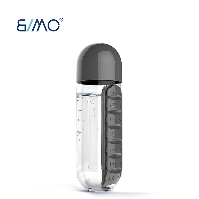 Plastic Pill Reminder for Pill Bottle Detachable Pill Box Organizer Health Planner for Weekly Daily Vitamin Medicine