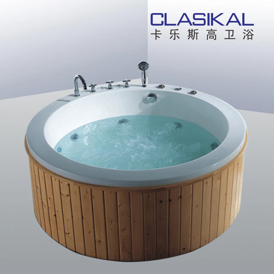 Bathtub with Massage Antique Design Portable