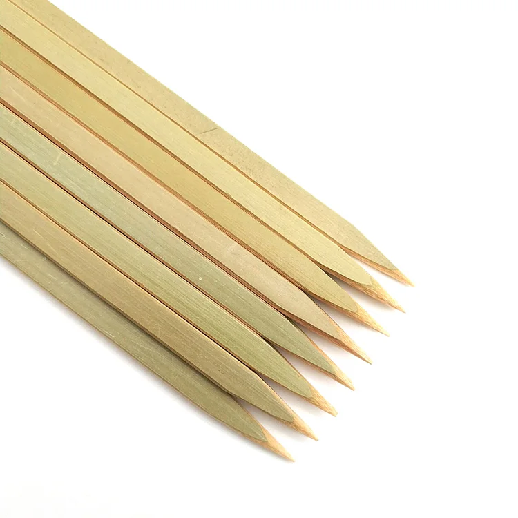 Bamboo square piece flat craft sticks flat bamboo sticks Cheap price