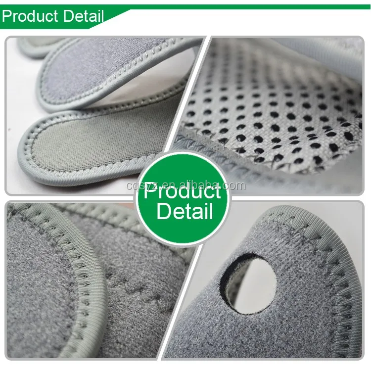 Регулируемая турмалиновая Магнитная терапевтическая поддержка запястья с защитой для большого пальца