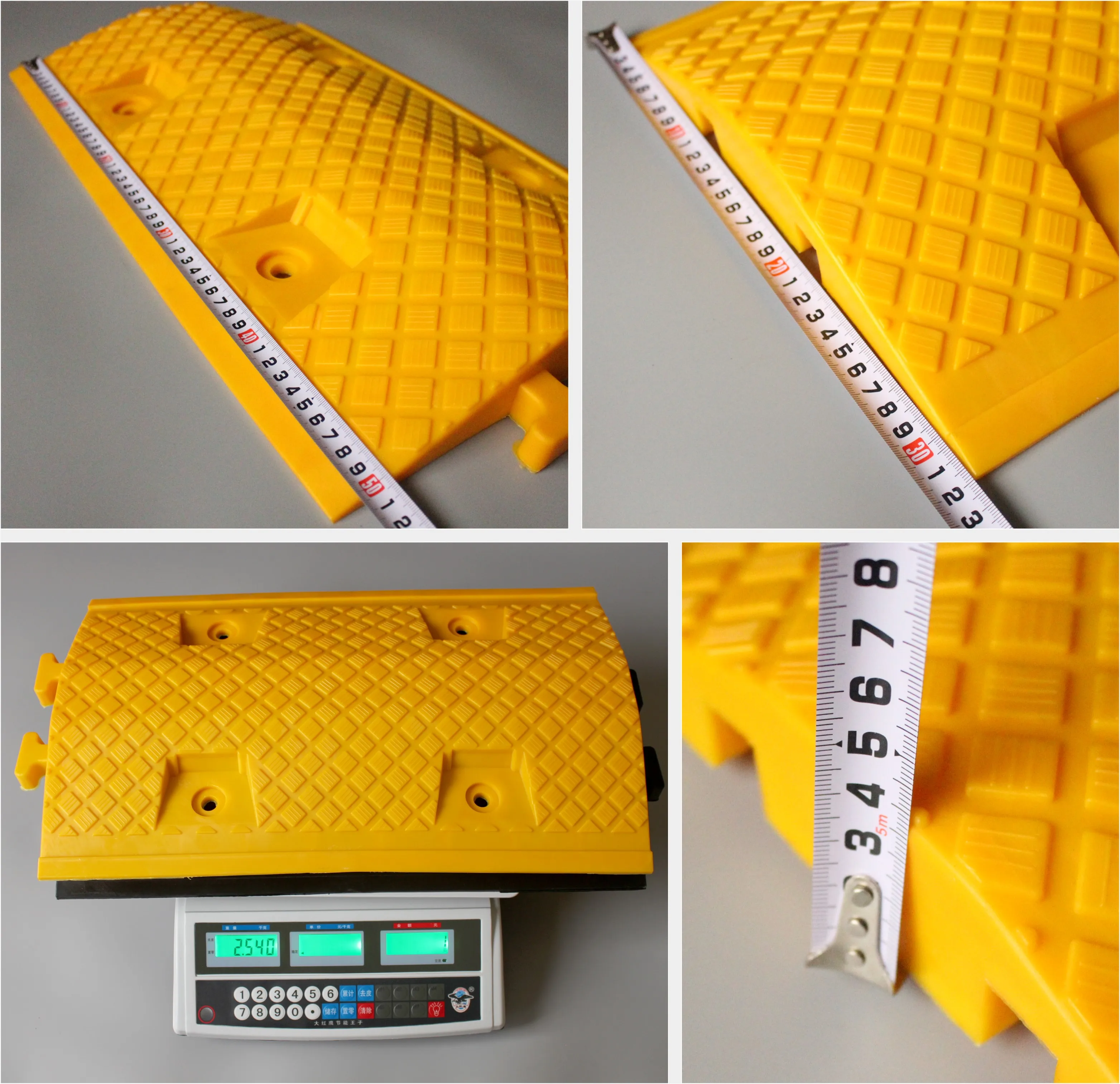 Eco-friendly Australia customized plastic speed bumps/ speed hump