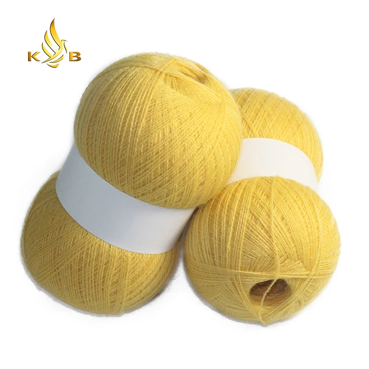 
Wholesale 50% Wool 50% Acrylic Blended Woolen Yarn for Hand Knitting 