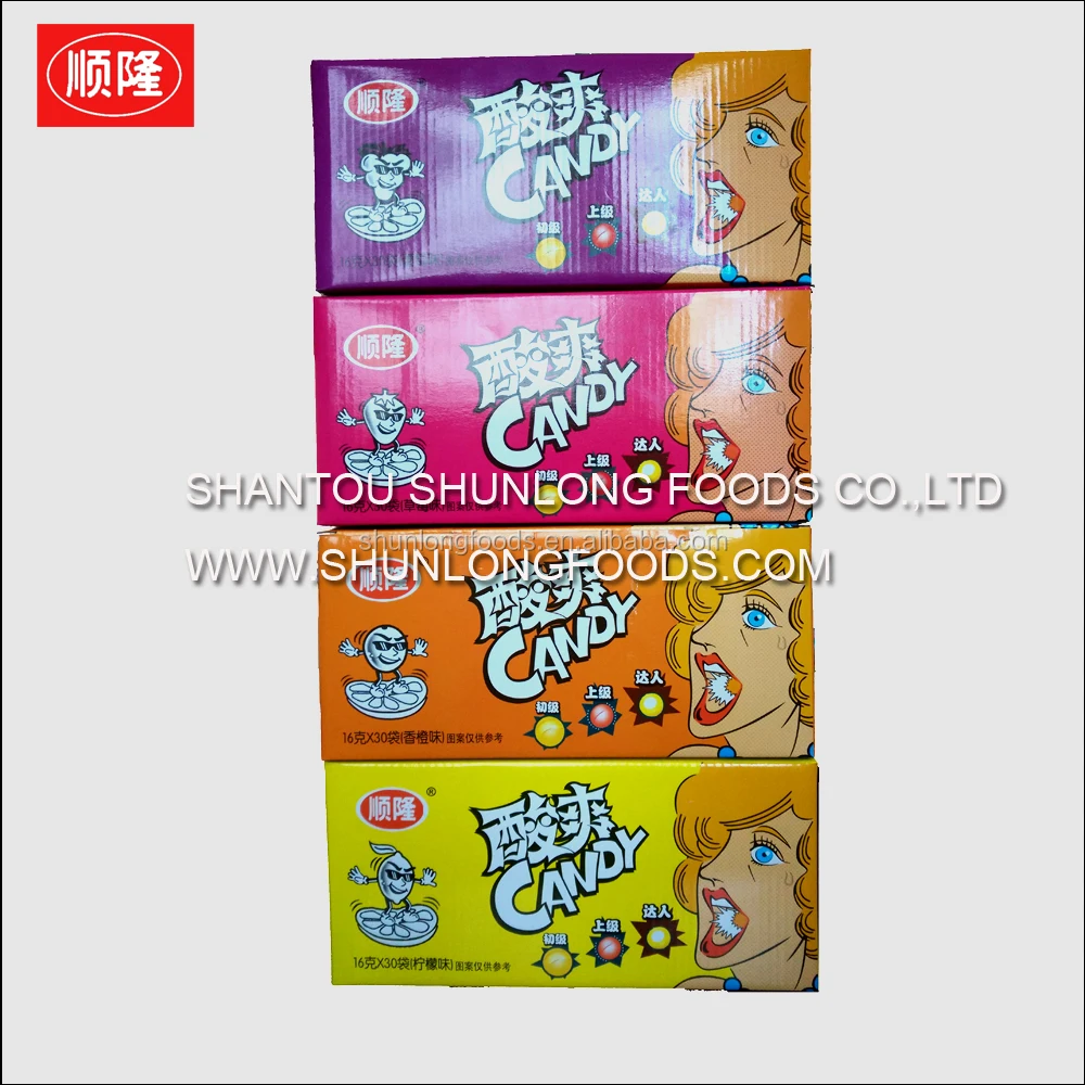 acid bombs hard candy,ball shape assorted fruit hard candy with goods quality