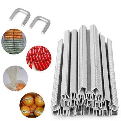 S735   Aluminum  Sausages Casing Clips u shape clips S740