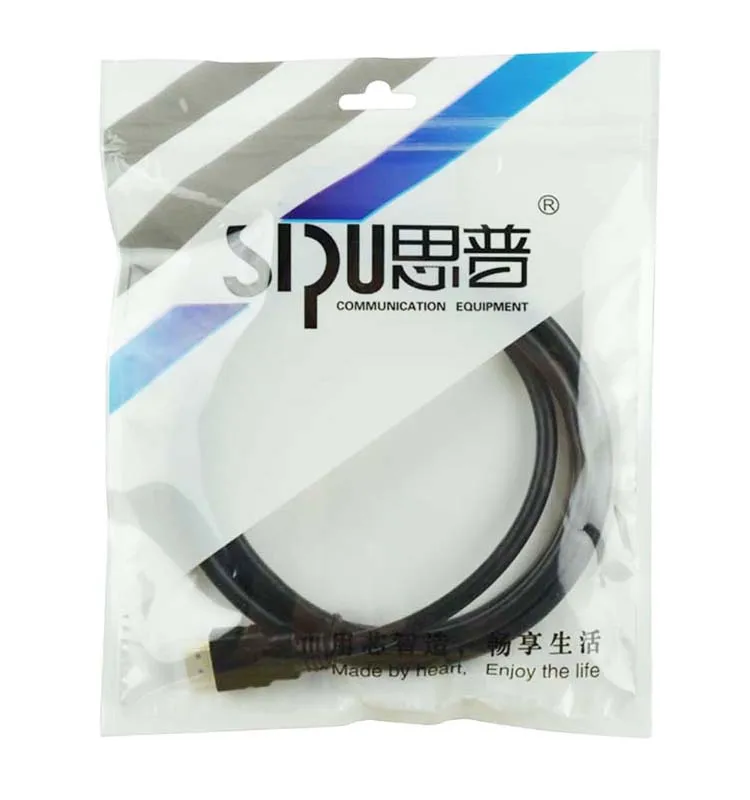 SIPU высокоскоростной черный поддержка 3D ethernet данных ccs 4 К 1.4 В hdmi кабель