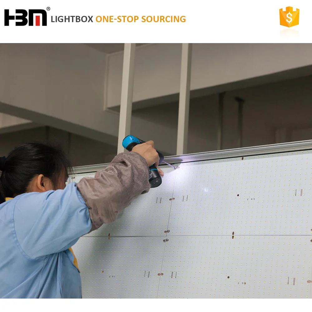 Backwall Decorations Display Ad Sign Dynamic Lightbox