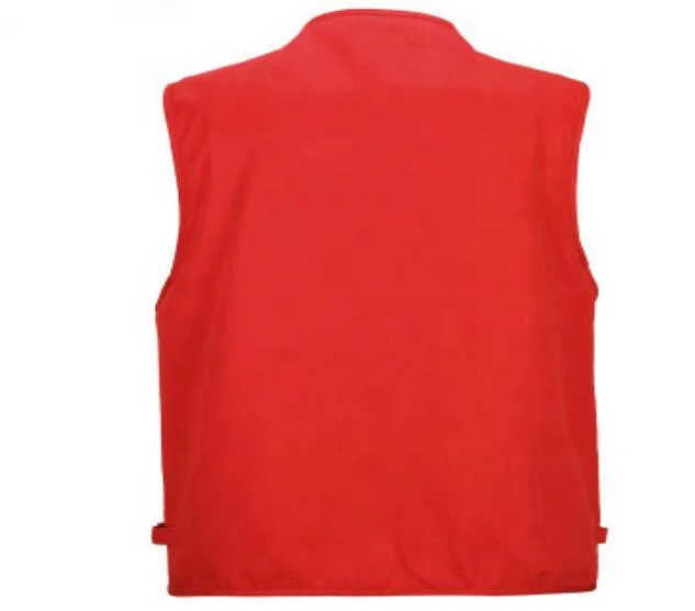 China mans cheap wholesale multi pocket fishing vest for life