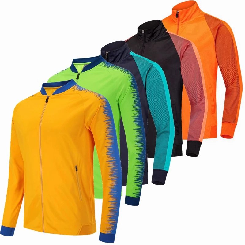 Running Jacket Men Kids Breathable Coat Outdoor Sports Hiking Soccer Training Jersey Jacket
