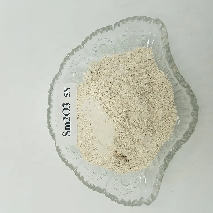 Suoyi  99.95 99.99% Price of Samarium Oxide  Samaria Cas No. 12060-58-1  used for electronic  devices
