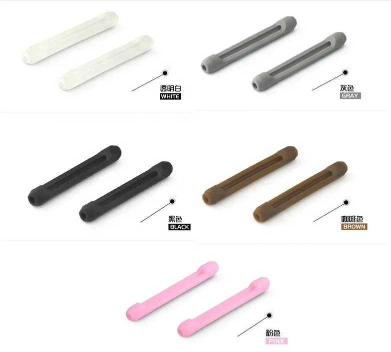 Anti-Slip Elastic Comfort Glasses Soft Silicone Eyeglass Temple Tips protective Sleeve eyewear Retainer