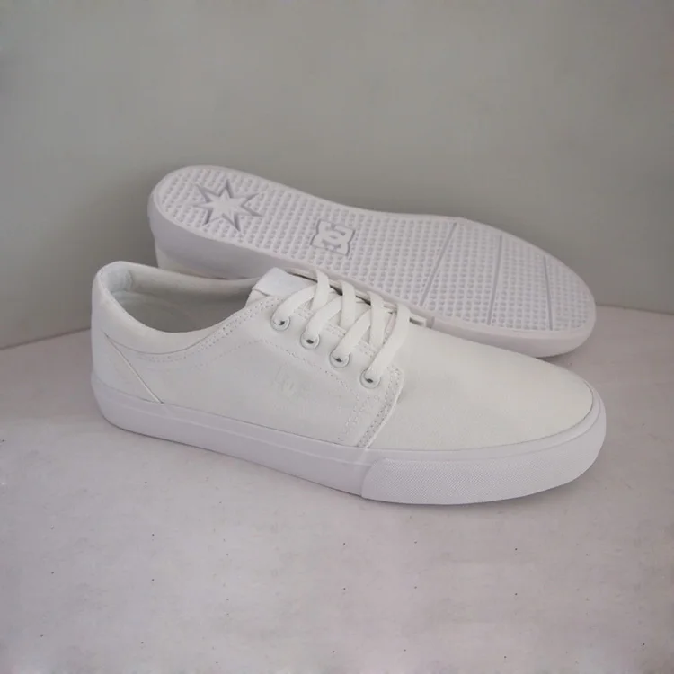 Good quality brand name alibaba black canvas shoes