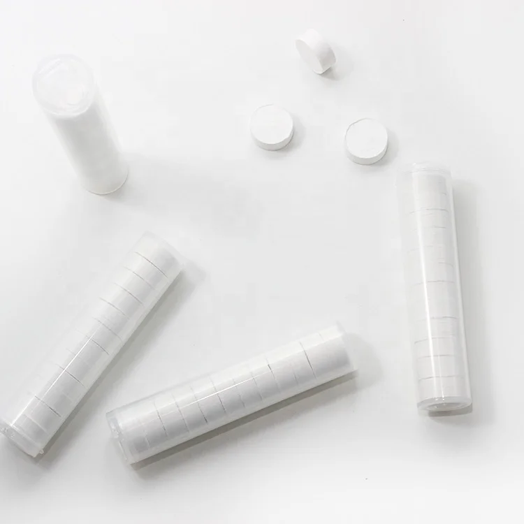 
Disposable cotton compress towel and compress tissue coin towel tube compressed tablet wipes 