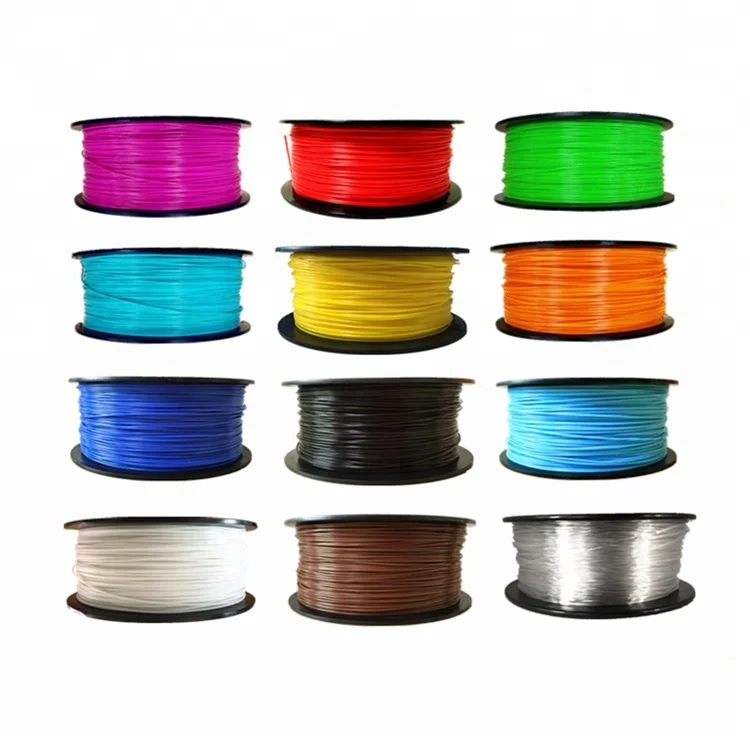 ABS/PLA/PA(Nylon)/PVA/PETG/PC/WOOD/TPU(Flexible)/HIPS 3d printer filament oem filament