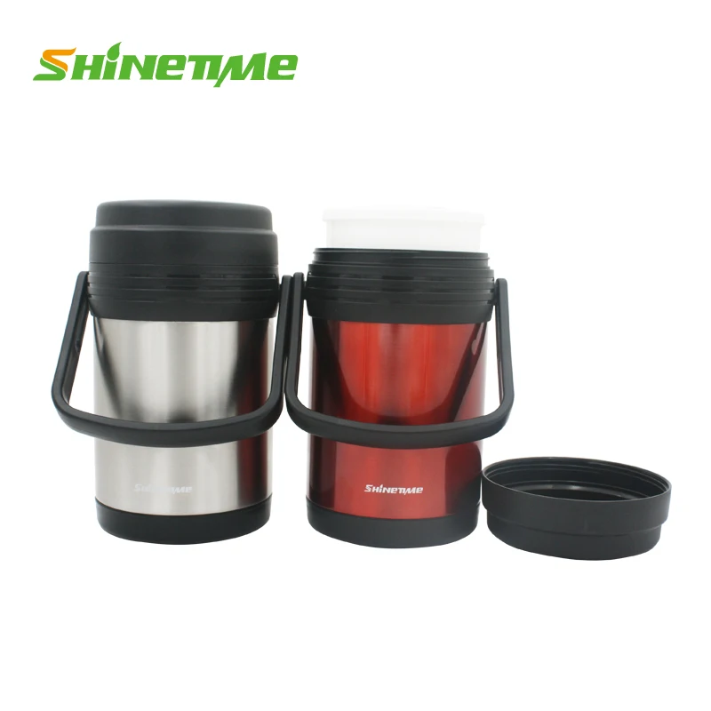 high quality vacuum insulated double wall thermal kids food warmer container stainless steel lunch box