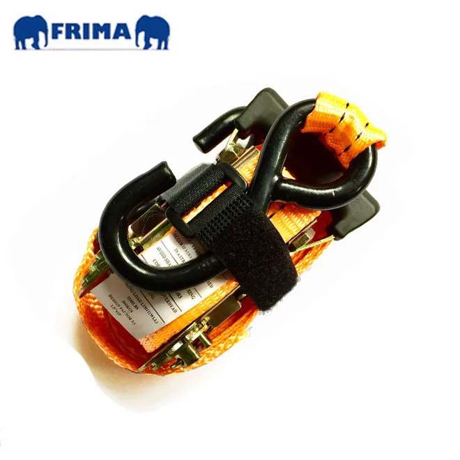 1.5'/1.5Ton/3m  Light Duty Webbing Strap polyester With S Hook Lashing ratchet tie down