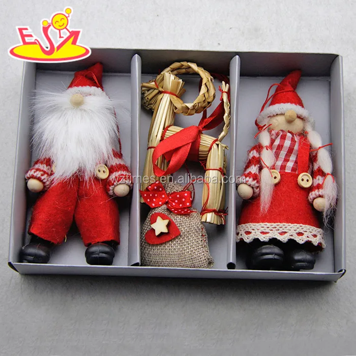 toy New products top fashion kids lovely dolls wooden Xmas toys W02A240