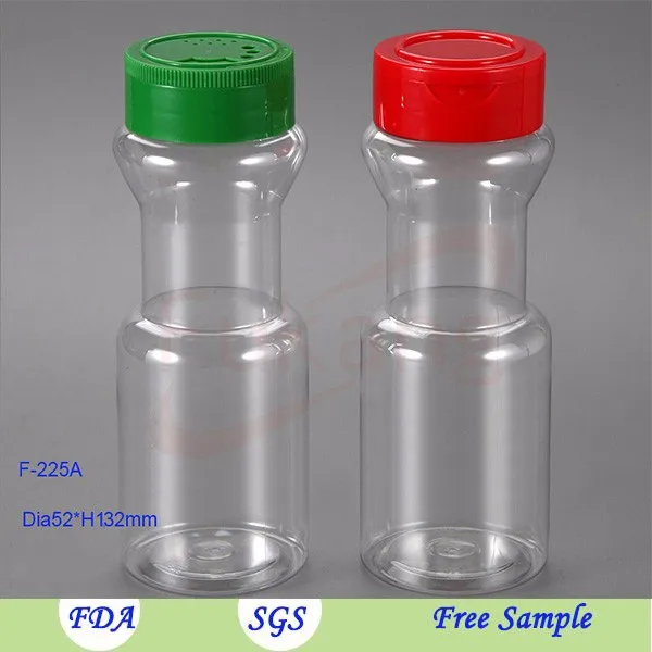 Оптовая продажа 200 мл бутылка от производителя, ПЭТ пластиковые 200cc контейнер для приправ